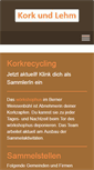 Mobile Screenshot of korkundlehm.ch